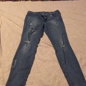 A pair of jeans